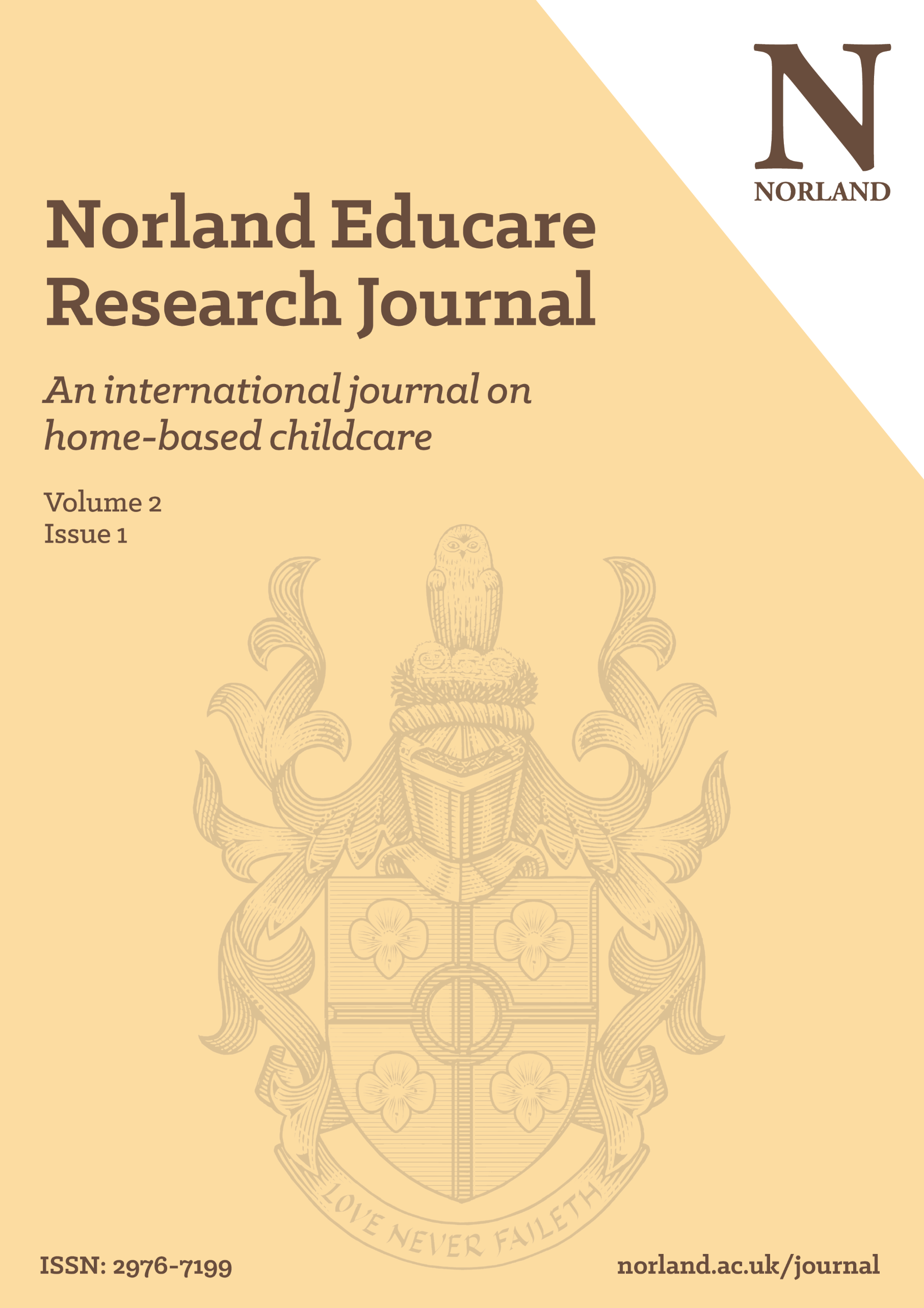 Norland Research Journal Volume 2 cover